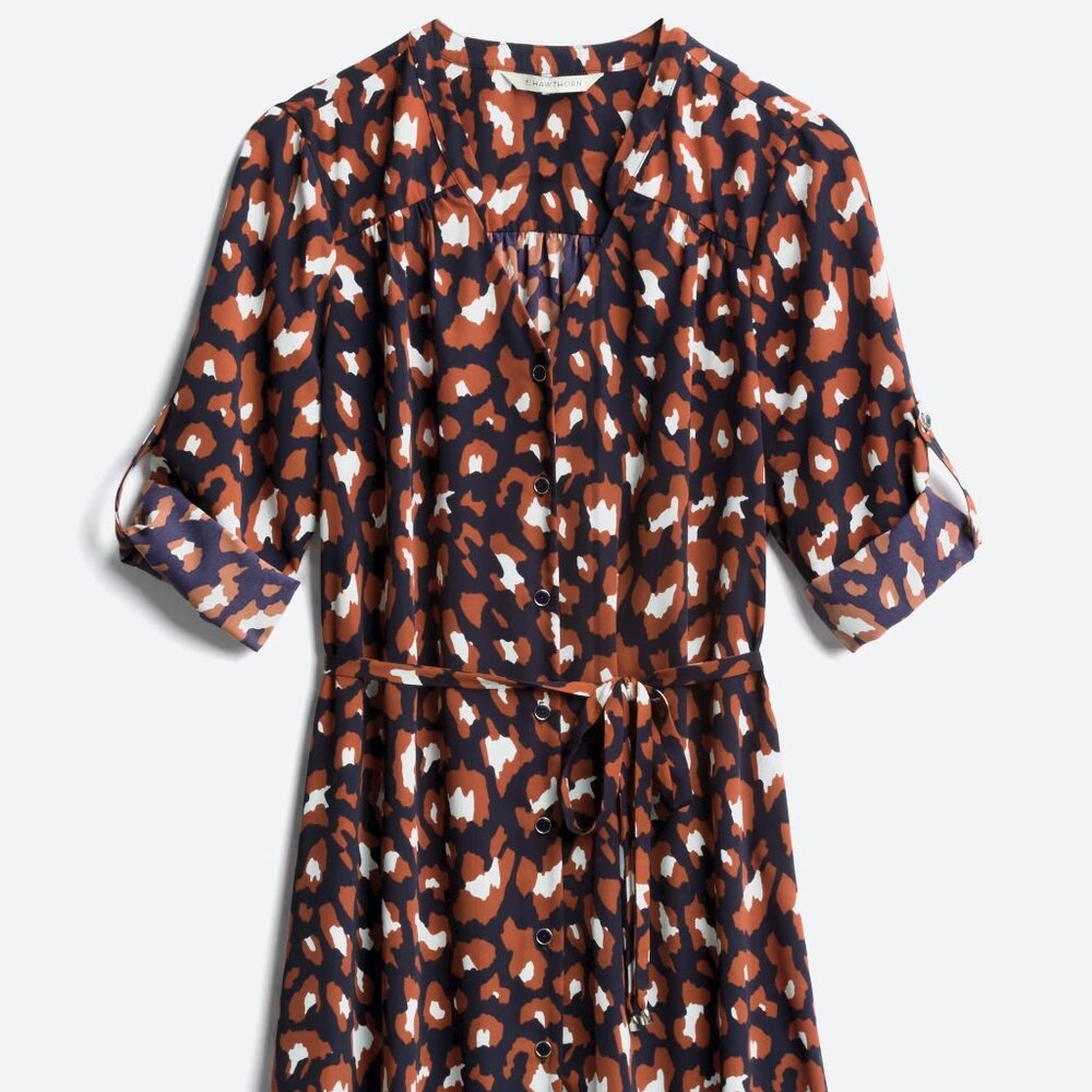 41 Hawthorn Cristen Shirt Dress, XL